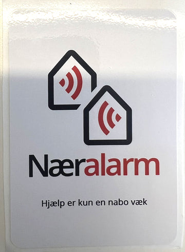 Alarmskilt vindue